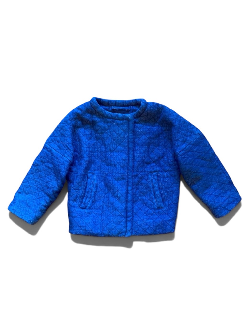 GAP Toddler Denim Pillowbox Stitch Jacket | Button Front | Size 2T